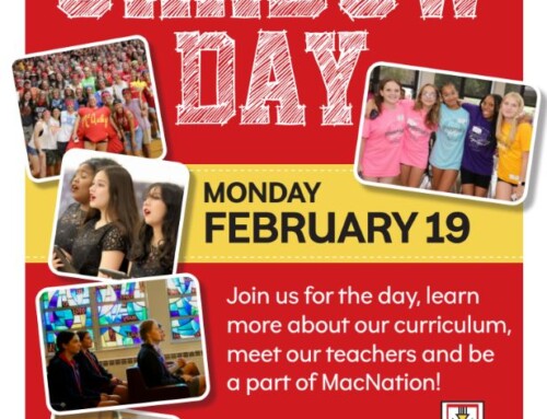 McAuley Events: 6th and 7th Grade Shadow Day