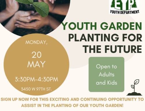Youth Garden, “Planting for the Future Event!”