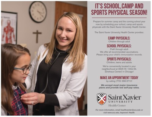Saint Xavier University Health Center Flyer 2024