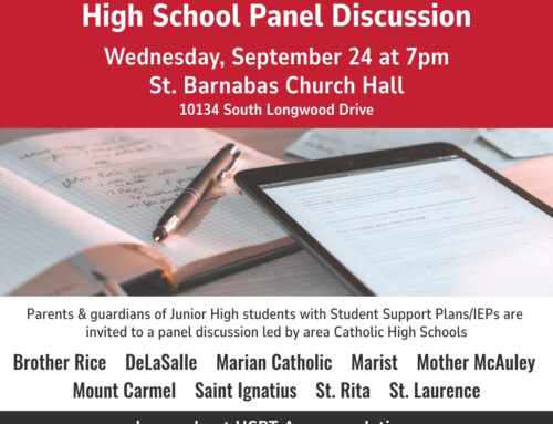 Diverse Learners High School Panel Discussion at St. Barnabas