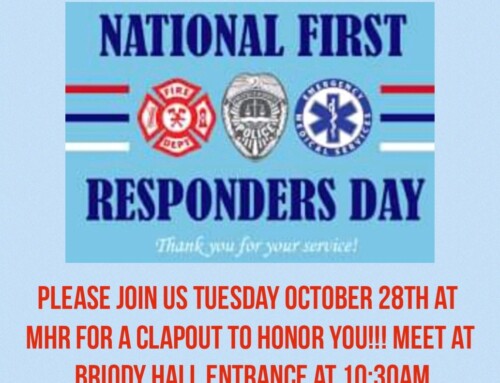 MHR First Responders Day October 28th