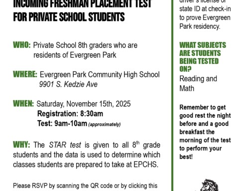Entrance Exam at EPCHS