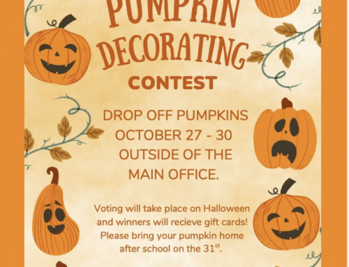Parent’s Club Pumpkin Decorating Contest