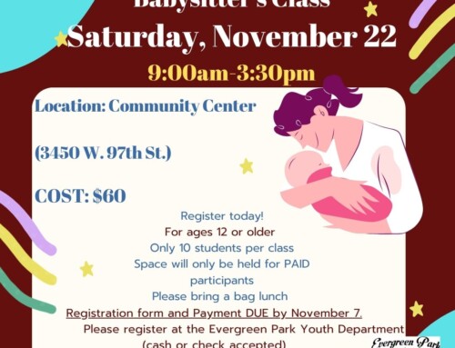 American Academy of Pediatrics Babysitter’s Class!