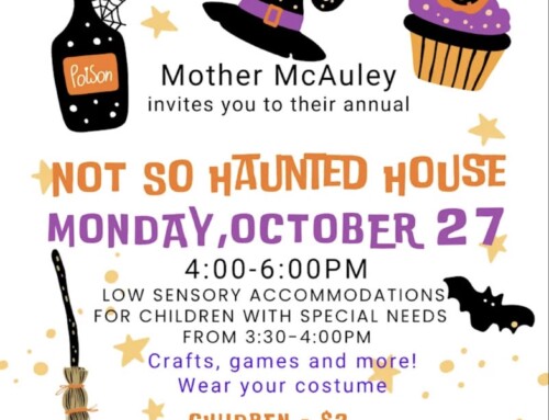 Mother McAuley Not So Haunted House