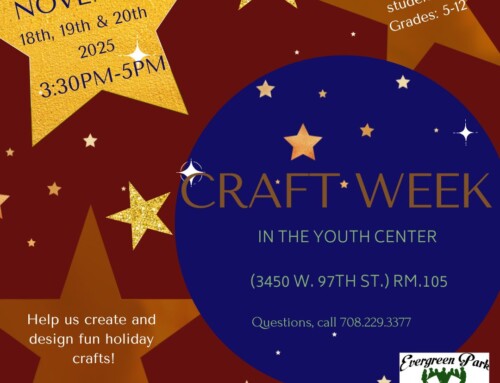 Craft Week in the Youth Center!