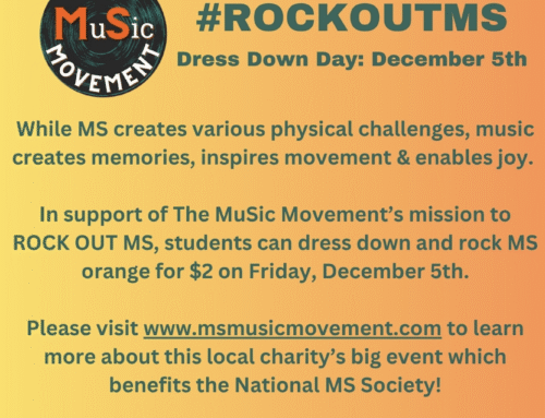 Wear Orange to Support MS Friday, December 5