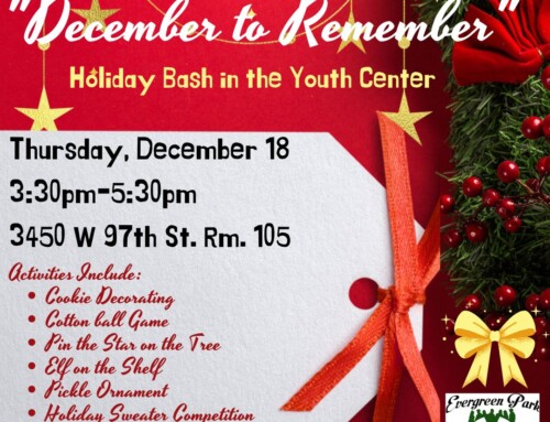 “December to Remember” Holiday Bash in the Youth Center!